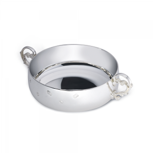 Extra Heavy Silver Jersey Bowl Small