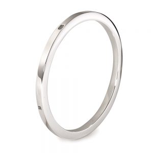 Silver Extra Heavy Square Bangle