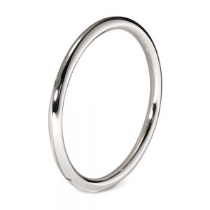 Silver Extra Heavy Round Bangle