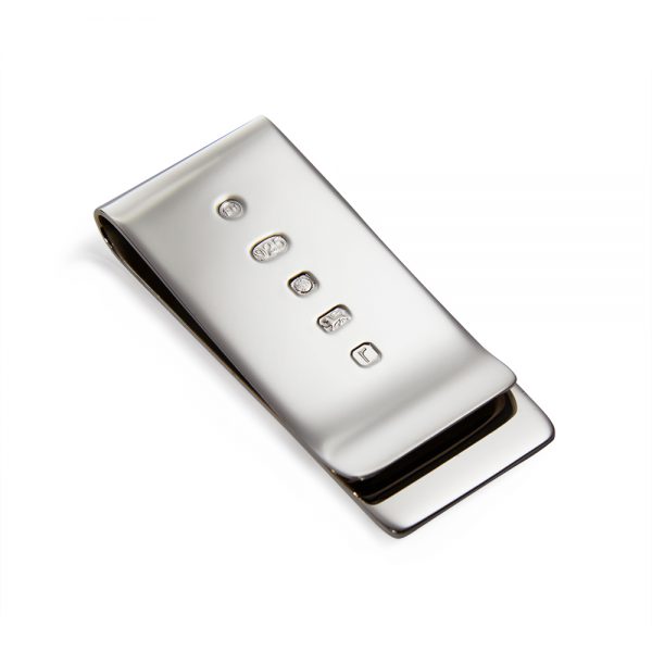 Silver Heavy Money Clip