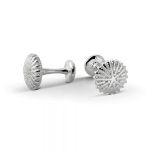 Round Cufflinks Sunburst