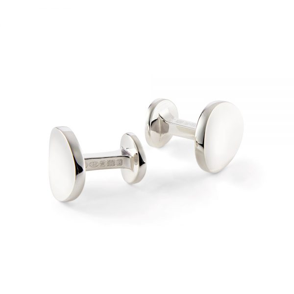 Round Concave Cufflinks