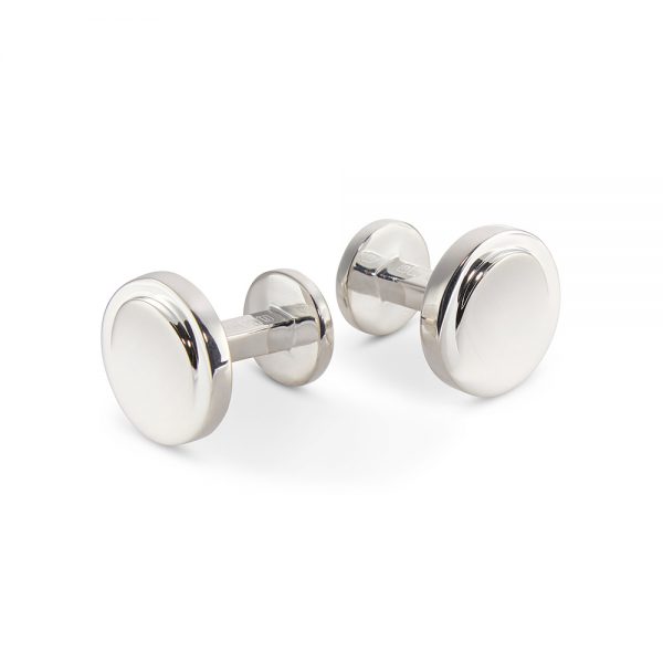 Round Step Cufflinks