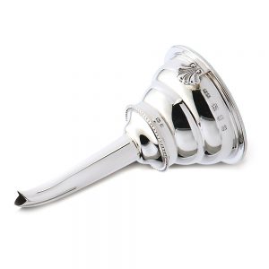 Silver Wine Funnel Bead D005F