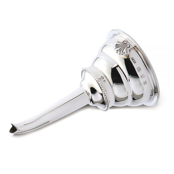 Silver Wine Funnel Bead D005F
