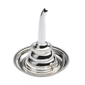 Silver Wine Funnel & Stand