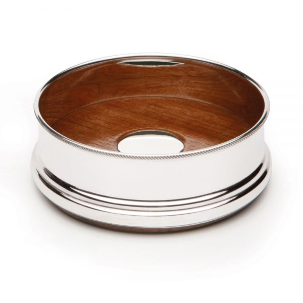Silver Coaster Rope Edge