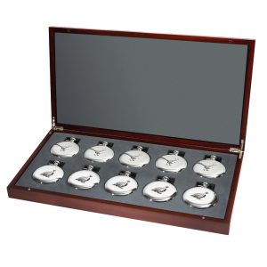 M310 Set of 10 Game Bird Flask