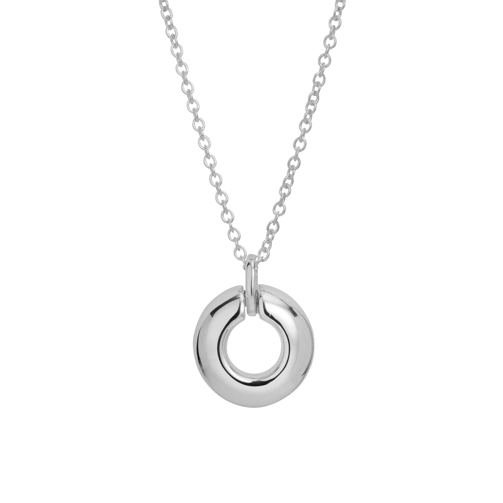 CF-3012-RH PARMA NECKLACE - RHODIUM